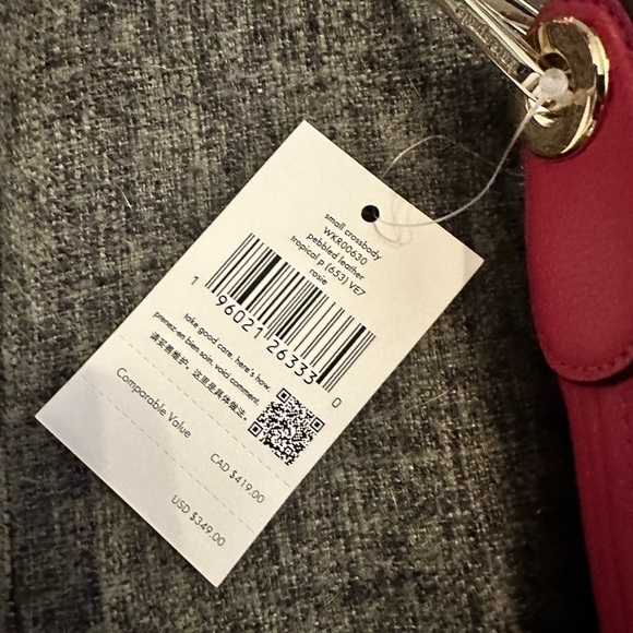 Kate Spade small crossbody in pebbles leather tropical P - Picture 2 of 6